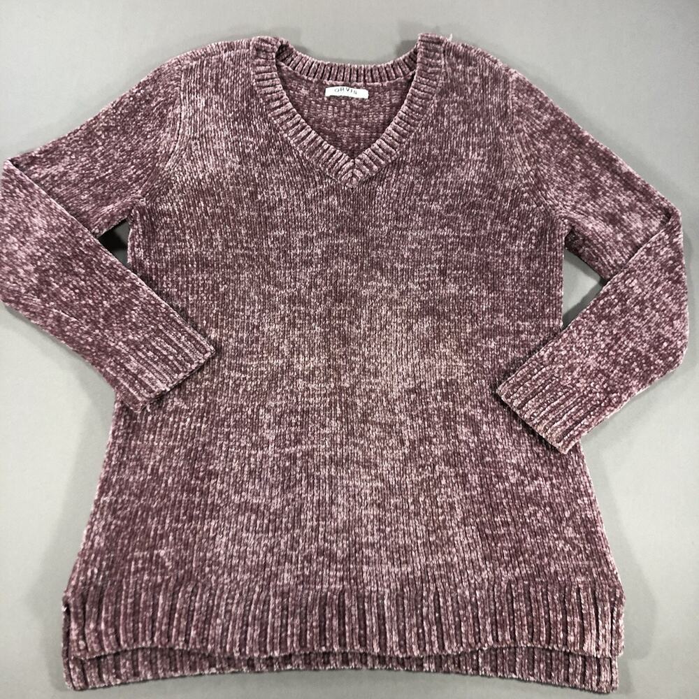 3/$12 Orris Women's Sweater Cardigan in Deep Purple